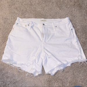 Madewell jean shorts